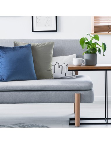 POSZEWKA D91 ROSSA 40 X 40 CM CIEMNORÓŻOWY