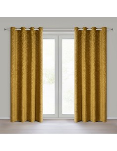 ZASŁONA GOTOWA INGA 140 X 250 CM ZŁOTY