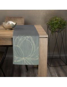 OBRUS BLINK 12 35 X 180 CM SZARY 2