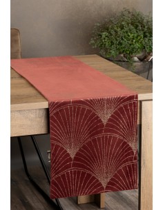 OBRUS BLINK 14 35 X 220 CM CEGLASTY