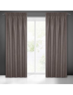 ZASŁONA GOTOWA ADA NA TAŚMIE 140 X 270 CM GRAFITOWY