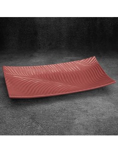 PATERA DEKORACYJNA SENA 45 X 25 X 8 CM RÓŻOWY 2
