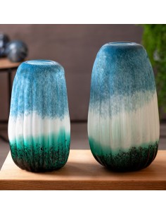 SZKŁO DEKORACYJNE DAGI (01) O 12 X 32 CM BIAŁY 2