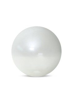 SZKLANA KULA DEKORACYJNA GABI (02) FI 11 X 11 CM BIAŁY