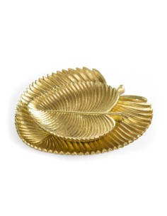 PATERA DEKORACYJNA FEMI (03) 28 X 28 X 3 CM ZŁOTY 2