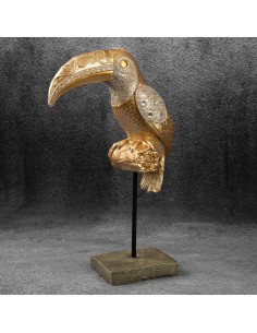 FIGURKA DEKORACYJNA FEMI (16) 23 X 12 X 40 CM ZŁOTY 2