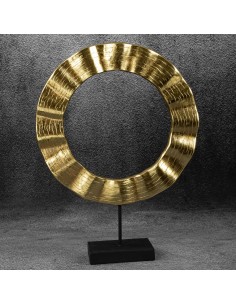 FIGURKA DEKORACYJNA KALI 30 X 7 X 40 CM ZŁOTY 2