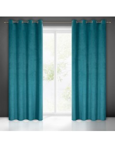 ZASŁONA GOTOWA LILI 140 X 250 CM CIEMNONIEBIESKI