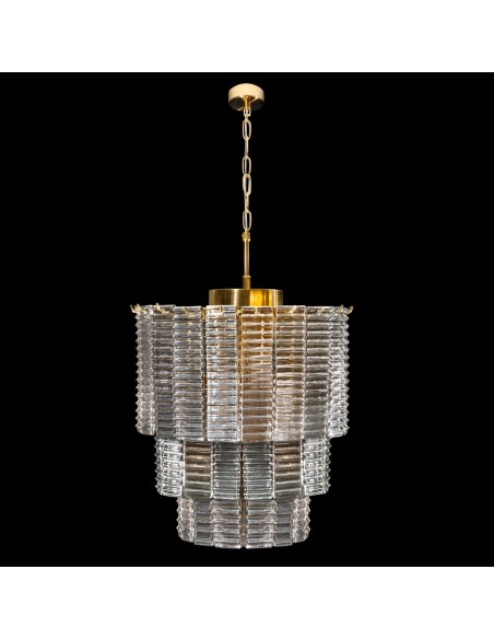 LAMPA DALIA (04) FI 42 X 50 CM ZŁOTY