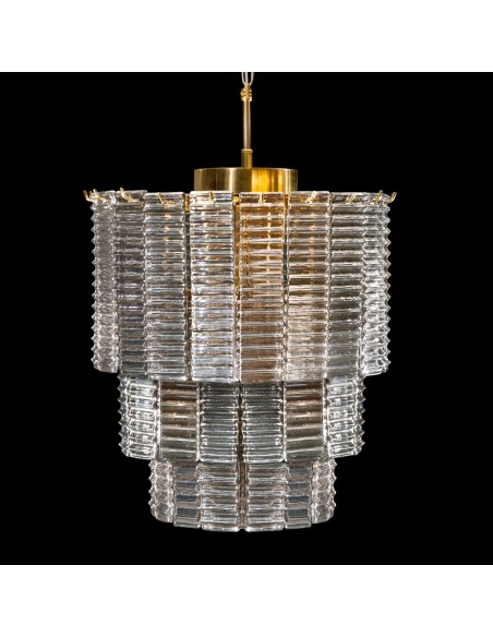 LAMPA DALIA (04) FI 42 X 50 CM ZŁOTY