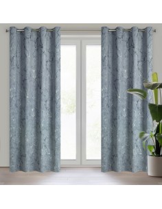 ZASŁONA GOTOWA WERA 140 X 250 CM CIEMNOSZARY