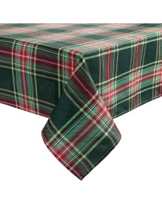 OBRUS ŚWIĄTECZNY AURORA 145 X 300 CM CZERWONY 2