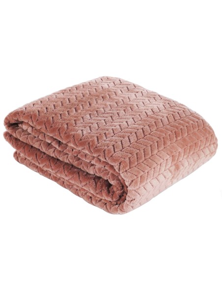 KOC D91 CINDY 200 X 220 CM PUDROWY RÓŻ