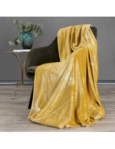 KOC GINKO1 150 X 200 CM ZŁOTY