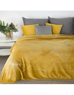 KOC GINKO1 150 X 200 CM ZŁOTY 2