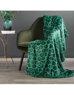 KOC MALIBU 150 X 200 CM CIEMNOZIELONY