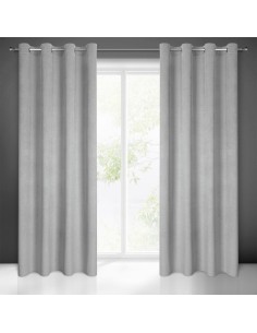 ZASŁONA GOTOWA ELIZA 140 X 250 CM SZARY