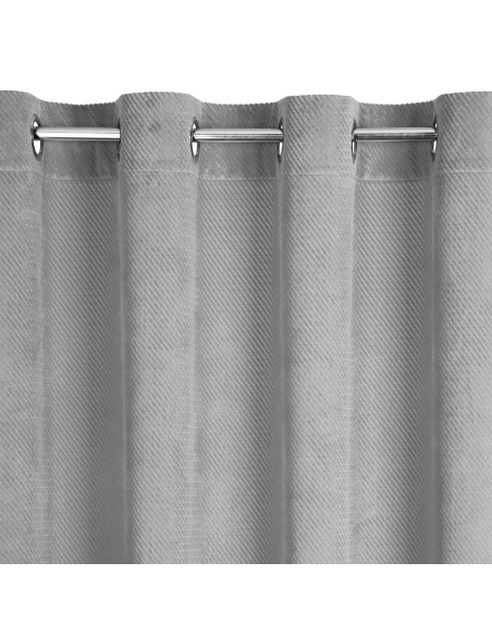ZASŁONA GOTOWA ELIZA 140 X 250 CM SZARY
