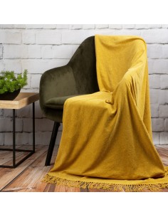 KOC AKRYL 4 130 X 170 CM ŻÓŁTY 2