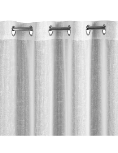 FIRANA GOTOWA EMMA 290 X 145 CM BIAŁY