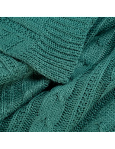 KOC AKRYL 2 130 X 170 CM CIEMNOZIELONY