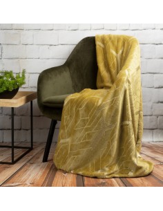 KOC GINKO4 150 X 200 CM ZŁOTY