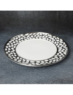 PATERA DEKORACYJNA MADLEN2 (4) FI 30 X 2 CM BIAŁY 2