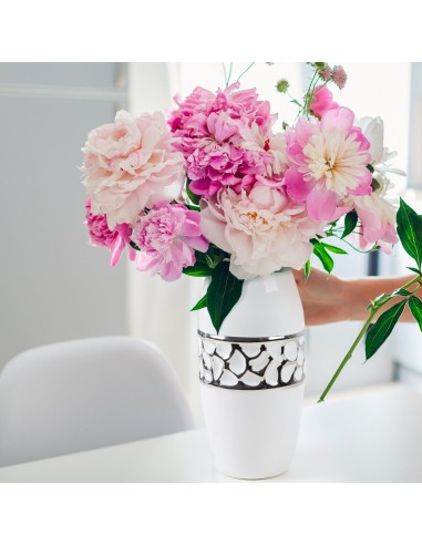 PATERA DEKORACYJNA MADLEN2 (4) FI 30 X 2 CM BIAŁY