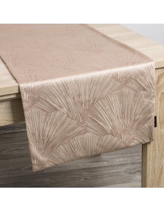 OBRUS GOJA 40 X 140 CM BEŻOWY