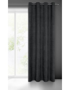 ZASŁONA GOTOWA MILO 140 X 250 CM CZARNY 2