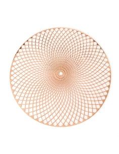 PODKŁADKA DARIA FI 38 CM MIEDZIANY