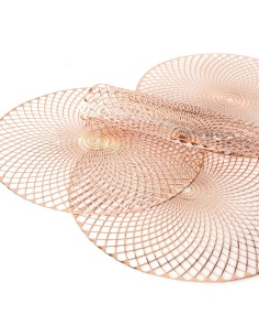 PODKŁADKA DARIA FI 38 CM MIEDZIANY 2