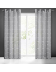FIRANA GOTOWA ARCADIA 140 X 250 CM SREBRNY