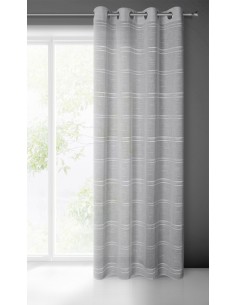 FIRANA GOTOWA ARCADIA 140 X 250 CM SREBRNY 2