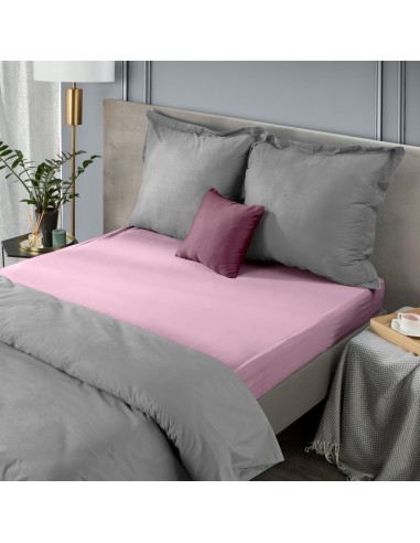 PRZEŚCIERADŁO NOVA 180 X 210 CM RÓŻOWY