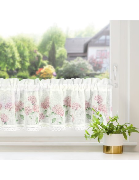 FIRANA GOTOWA MONA 150 X 30 CM BIAŁY