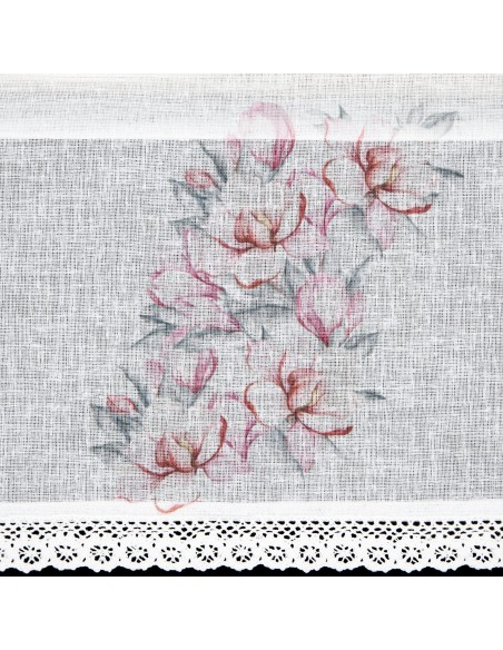 FIRANA GOTOWA SUZY 150 X 30 CM BIAŁY