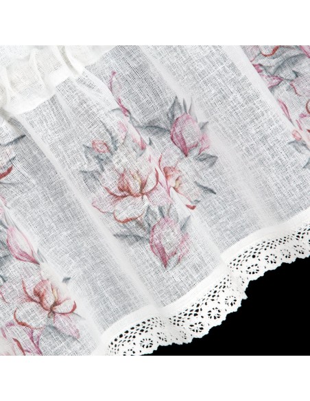 FIRANA GOTOWA SUZY 150 X 30 CM BIAŁY