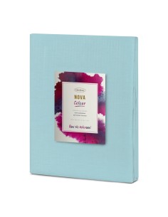 POSZEWKA NOVA COLOUR 220 X 200 CM BŁĘKITNY 2