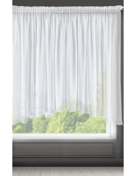 FIRANA GOTOWA AGA-3 400 X 145 CM BIAŁY