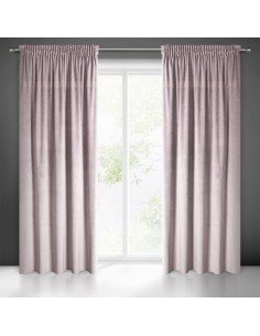 ZASŁONA GOTOWA JOVITA NA TAŚMIE 140 X 270 CM RÓŻOWY