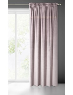 ZASŁONA GOTOWA JOVITA NA TAŚMIE 140 X 270 CM RÓŻOWY 2