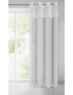 ZASŁONA GOTOWA AMIRA 140 X 250 CM JASNOSZARY 2