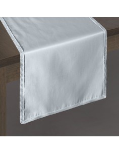 OBRUS DEKORACYJNY 35 X 180 CM POPIELATY