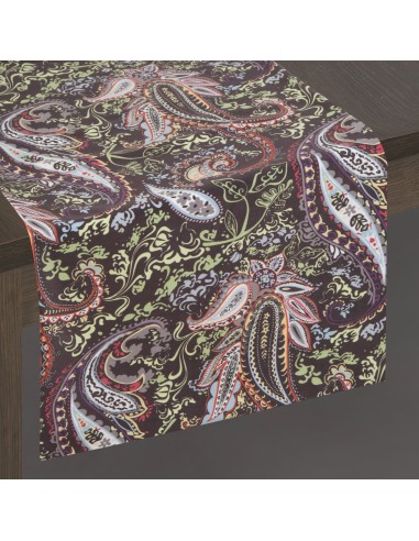 OBRUS ADINA 35 X 180 CM CZARNY