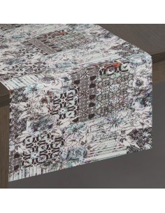 OBRUS DORIT 35 X 140 CM BIAŁY