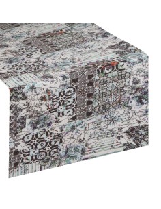 OBRUS DORIT 35 X 140 CM BIAŁY 2