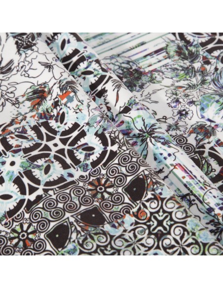 OBRUS DORIT 35 X 140 CM BIAŁY