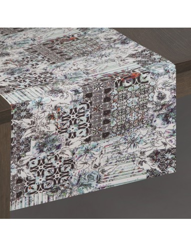 OBRUS DORIT 35 X 180 CM BIAŁY