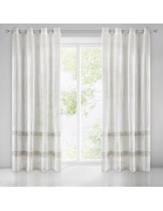 FIRANA GOTOWA ANNE 140 X 270 CM BIAŁY